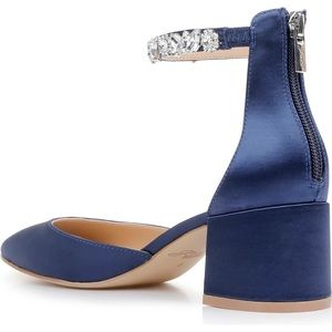Cathleen Ankle Strap Pump
JEWEL BADGLEY MISCHKA